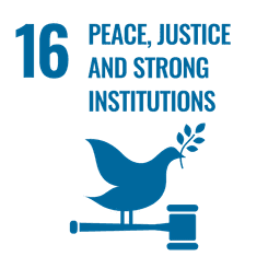 PEACE, JUSTICE AND STRONG INSTITUTIONS