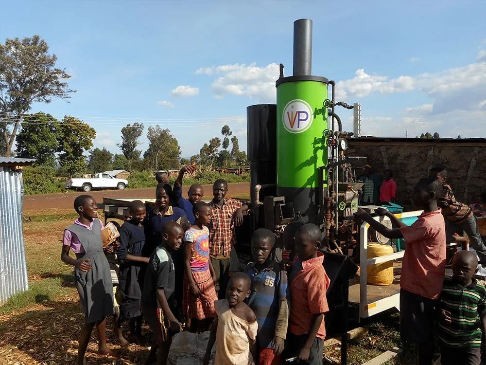 Biomass Fueled Off-Grid Combined Heat and Power Plant