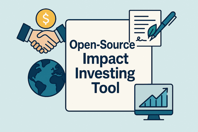 Open-Source Impact Investing: Building a Shared Legal Infrastructure for Change