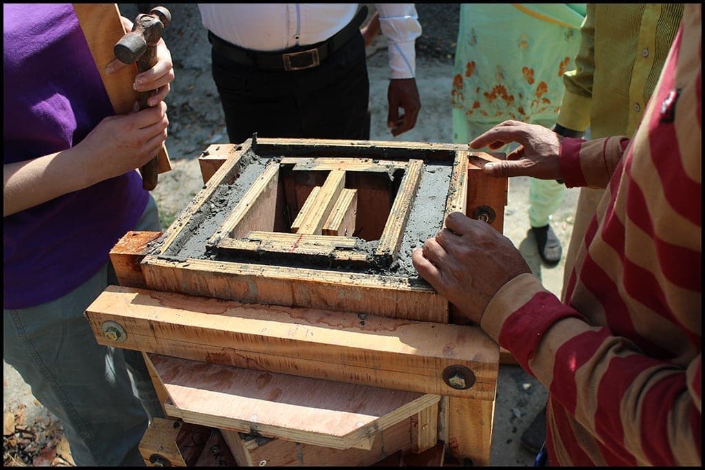 Wood Mold for BioSand Filters